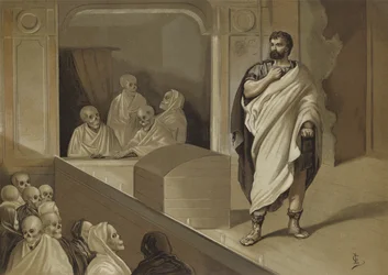 Halluzinationen des französischen Schauspielers Francois-Joseph Talma